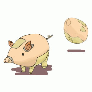豚ロボエッグ
